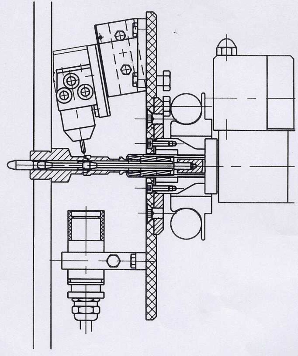 ORBITAL TIG WELDING MACHINEfor remote controlled repairs of ends of